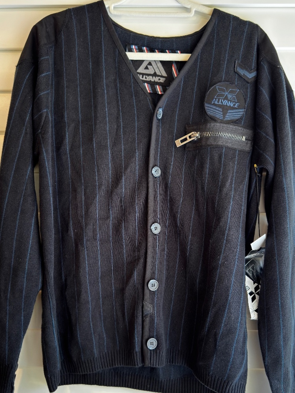 Allyance Limited Edition Military Utility Knit Jacket Mens Streetwear NWT